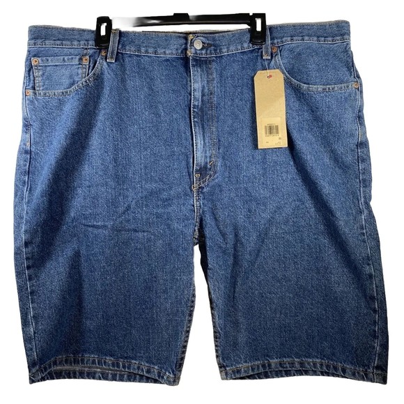 Levi's Men's 505 Regular Fit Shorts Medium Stonewash 345052111 Sz 44 NWT - Picture 1 of 7